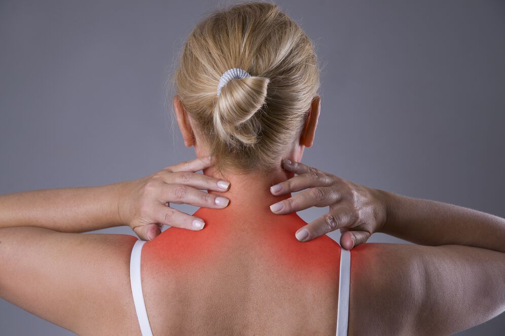symptomen van cervicale osteochondrose